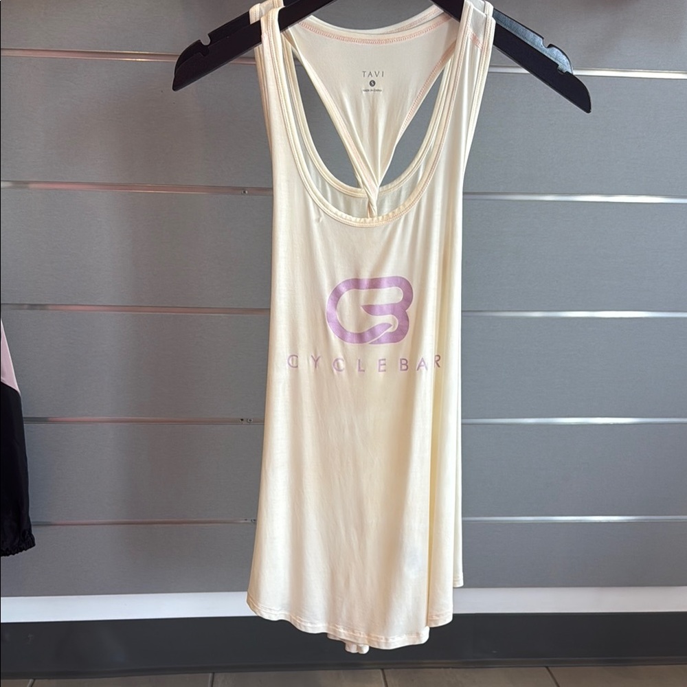 CycleBar Cream tavi Tank Top